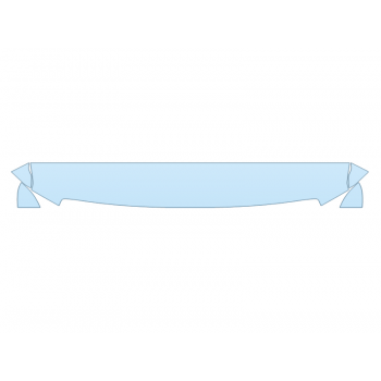 PAINT PROTECTION KIT - 2023 NISSAN TITAN XD S HF 12 INCH - PRECUT PPF CLEAR BRA WRAP