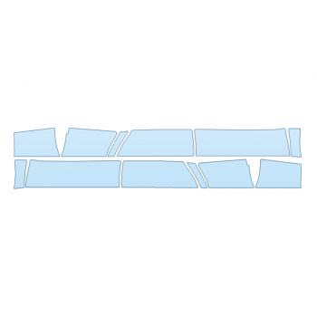 PAINT PROTECTION KIT - 2023 NISSAN TITAN XD SL ROCKERS - PRECUT PPF CLEAR BRA WRAP