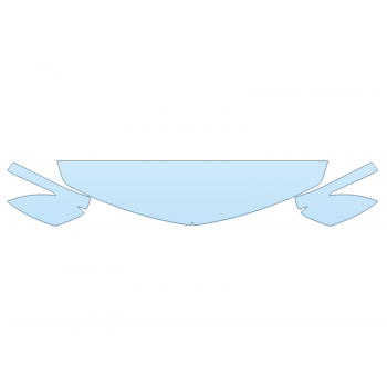 PAINT PROTECTION KIT - 2023 NISSAN Z PERFORMANCE HOOD FENDERS MIRRORS 12 INCH (WRAPPED EDGES) - PRECUT PPF CLEAR BRA WRAP