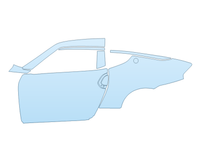 PAINT PROTECTION KIT - 2023 NISSAN Z SPORT DRIVER SIDE - PRECUT PPF CLEAR BRA WRAP