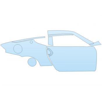 PAINT PROTECTION KIT - 2023 NISSAN Z SPORT PASSENGER SIDE - PRECUT PPF CLEAR BRA WRAP