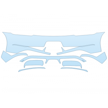PAINT PROTECTION KIT - 2023 PORSCHE 718 BOXSTER BOXSTER T REAR BUMPER - PRECUT PPF CLEAR BRA WRAP