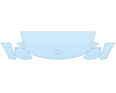 Precut PPF Kit – Clear Bra Paint Protection Film PAINT PROTECTION KIT - 2023 PORSCHE 718 BOXSTER BOXSTER T HOOD FENDERS MIRRORS 18 INCH (WRAPPED EDGES) - PRECUT PPF CLEAR BRA WRAP