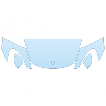 Precut PPF Kit – Clear Bra Paint Protection Film PAINT PROTECTION KIT - 2023 PORSCHE 718 BOXSTER BOXSTER T HOOD FENDERS MIRRORS 24 INCH (WRAPPED EDGES) - PRECUT PPF CLEAR BRA WRAP