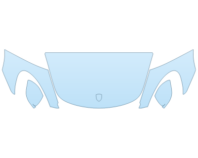 Precut PPF Kit – Clear Bra Paint Protection Film PAINT PROTECTION KIT - 2023 PORSCHE 718 BOXSTER BOXSTER T HOOD FENDERS MIRRORS 24 INCH (WRAPPED EDGES) - PRECUT PPF CLEAR BRA WRAP