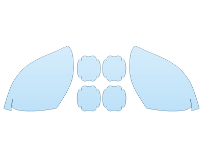 Precut PPF Kit – Clear Bra Paint Protection Film PAINT PROTECTION KIT - 2023 PORSCHE 718 BOXSTER BOXSTER T MIRRORS DOOR CUPS - PRECUT PPF CLEAR BRA WRAP