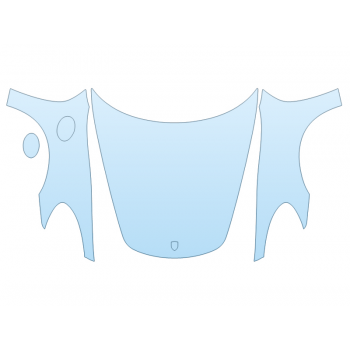 PAINT PROTECTION KIT - 2023 PORSCHE 718 BOXSTER CAYMAN HOOD FENDERS MIRRORS FULL - PRECUT PPF CLEAR BRA WRAP