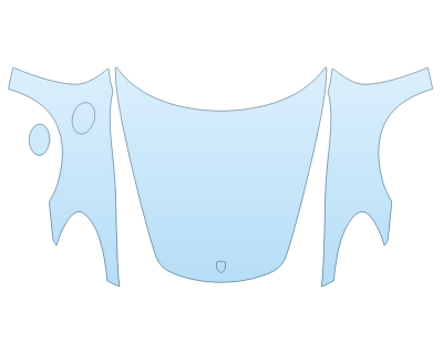 PAINT PROTECTION KIT - 2023 PORSCHE 718 BOXSTER CAYMAN HOOD FENDERS MIRRORS FULL - PRECUT PPF CLEAR BRA WRAP