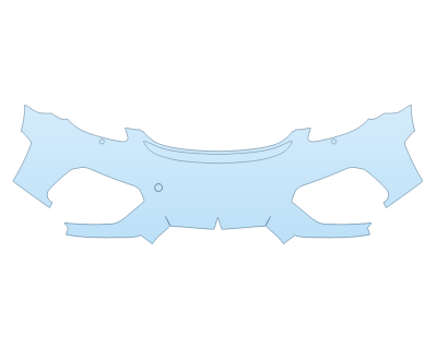 Precut PPF Kit – Clear Bra Paint Protection Film PAINT PROTECTION KIT - 2023 PORSCHE 718 BOXSTER CAYMAN GT4 BUMPER WITH SENSORS - PRECUT PPF CLEAR BRA WRAP