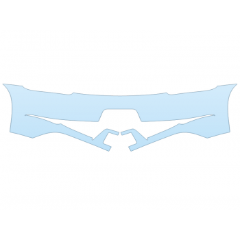 PAINT PROTECTION KIT - 2023 PORSCHE 718 BOXSTER CAYMAN GT4 REAR BUMPER - PRECUT PPF CLEAR BRA WRAP