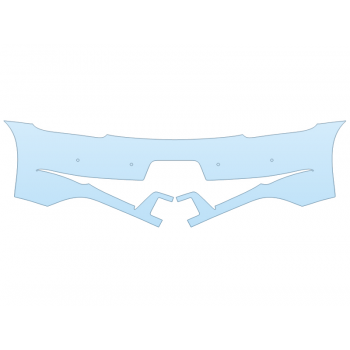 Precut PPF Kit – Clear Bra Paint Protection Film PAINT PROTECTION KIT - 2023 PORSCHE 718 BOXSTER CAYMAN GT4 REAR BUMPER WITH SENSORS - PRECUT PPF CLEAR BRA WRAP