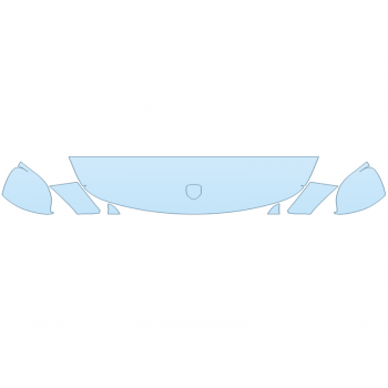 Precut PPF Kit – Clear Bra Paint Protection Film PAINT PROTECTION KIT - 2023 PORSCHE 718 BOXSTER CAYMAN GT4 HOOD FENDERS MIRRORS 12 INCH (WRAPPED EDGES) - PRECUT PPF CLEAR BRA WRAP