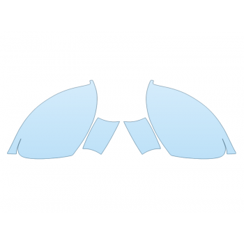 PAINT PROTECTION KIT - 2023 PORSCHE 718 BOXSTER CAYMAN GT4 MIRRORS DOOR CUPS - PRECUT PPF CLEAR BRA WRAP