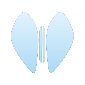 PAINT PROTECTION KIT - 2023 PORSCHE CAYENNE E-HYBRID HEADLIGHTS FOGLIGHTS - PRECUT PPF CLEAR BRA WRAP