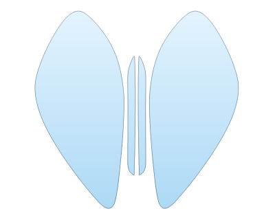 PAINT PROTECTION KIT - 2023 PORSCHE CAYENNE E-HYBRID HEADLIGHTS FOGLIGHTS - PRECUT PPF CLEAR BRA WRAP