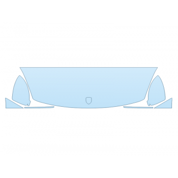 PAINT PROTECTION KIT - 2023 PORSCHE CAYENNE E-HYBRID COUPE HOOD FENDERS MIRRORS 18 INCH - PRECUT PPF CLEAR BRA WRAP