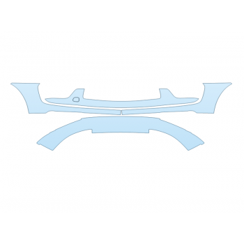 Precut PPF Kit – Clear Bra Paint Protection Film PAINT PROTECTION KIT - 2023 PORSCHE MACAN T BUMPER - PRECUT PPF CLEAR BRA WRAP