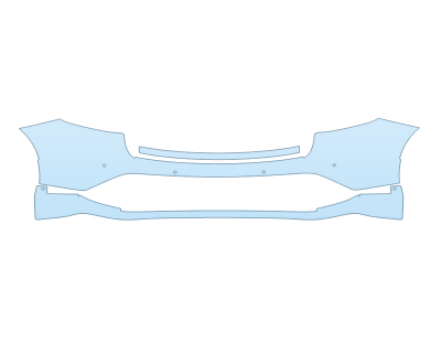 Precut PPF Kit – Clear Bra Paint Protection Film PAINT PROTECTION KIT - 2023 PORSCHE MACAN T REAR BUMPER W/4 SENSORS - PRECUT PPF CLEAR BRA WRAP