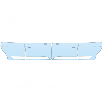 PAINT PROTECTION KIT - 2023 PORSCHE MACAN T FULL DOORS - PRECUT PPF CLEAR BRA WRAP