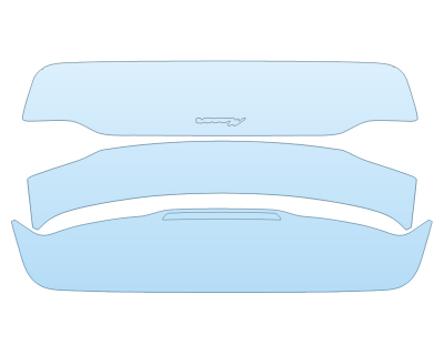 Precut PPF Kit – Clear Bra Paint Protection Film PAINT PROTECTION KIT - 2023 PORSCHE MACAN T TRUNK (WRAPPED EDGES) - PRECUT PPF CLEAR BRA WRAP