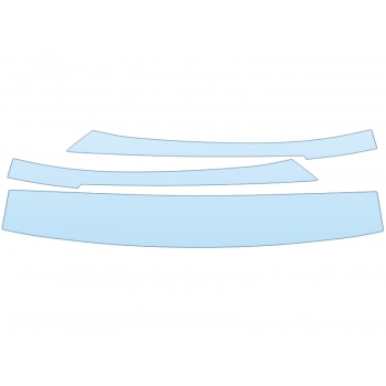 PAINT PROTECTION KIT - 2023 PORSCHE MACAN T ROOF PILLARS - PRECUT PPF CLEAR BRA WRAP