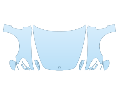 Precut PPF Kit – Clear Bra Paint Protection Film PAINT PROTECTION KIT - 2023 PORSCHE PANAMERA SPORT TURISMO FULL HOOD FENDERS MIRRORS - PRECUT PPF CLEAR BRA WRAP