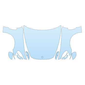 Precut PPF Kit – Clear Bra Paint Protection Film PAINT PROTECTION KIT - 2023 PORSCHE PANAMERA SPORT TURISMO FULL HOOD FENDERS MIRRORS(WRAPPED EDGES) - PRECUT PPF CLEAR BRA WRAP