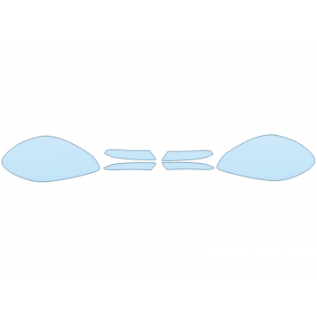 Precut PPF Kit – Clear Bra Paint Protection Film PAINT PROTECTION KIT - 2023 PORSCHE PANAMERA SPORT TURISMO HEADLIGHTS FOGLIGHTS - PRECUT PPF CLEAR BRA WRAP