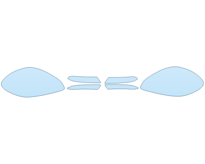 Precut PPF Kit – Clear Bra Paint Protection Film PAINT PROTECTION KIT - 2023 PORSCHE PANAMERA SPORT TURISMO HEADLIGHTS FOGLIGHTS - PRECUT PPF CLEAR BRA WRAP