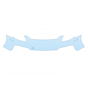 PAINT PROTECTION KIT - 2023 PORSCHE PANAMERA TURBO BUMPER (MULTI PIECE) - PRECUT PPF CLEAR BRA WRAP