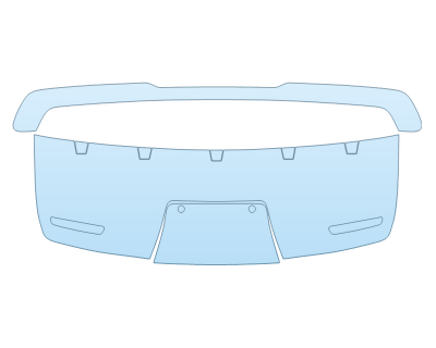 PAINT PROTECTION KIT - 2023 RIVIAN R1S ADVENTURE REAR BUMPER - PRECUT PPF CLEAR BRA WRAP