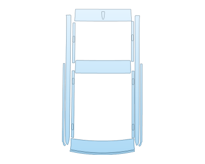 PAINT PROTECTION KIT - 2023 RIVIAN R1S ADVENTURE FULL ROOF - PRECUT PPF CLEAR BRA WRAP