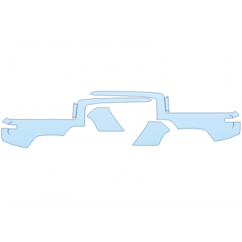 PAINT PROTECTION KIT - 2025 RIVIAN R1T ADVENTURE PACKAGE REAR FULL FENDERS - PRECUT PPF CLEAR BRA WRAP