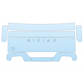 PAINT PROTECTION KIT - 2023 RIVIAN R1T ADVENTURE PACKAGE TAILGATE - PRECUT PPF CLEAR BRA WRAP
