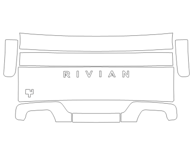 2024 RIVIAN R1T ADVENTURE PACKAGE TAILGATE