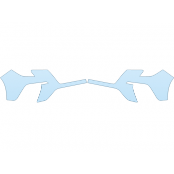 PAINT PROTECTION KIT - 2023 SUBARU ASCENT CONVENIENCE BUMPER (MULTI PIECE) - PRECUT PPF CLEAR BRA WRAP