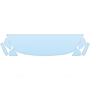 PAINT PROTECTION KIT - 2023 SUBARU CROSSTREK CONVENIENCE HOOD FENDERS MIRRORS 18 INCH - PRECUT PPF CLEAR BRA WRAP