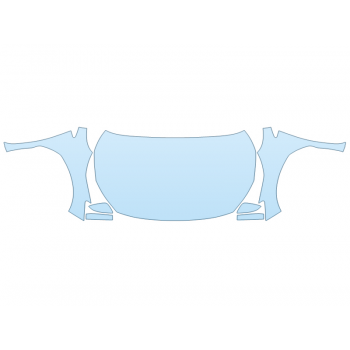 Precut PPF Kit – Clear Bra Paint Protection Film PAINT PROTECTION KIT - 2023 SUBARU CROSSTREK CONVENIENCE FULL HOOD FENDERS MIRRORS - PRECUT PPF CLEAR BRA WRAP