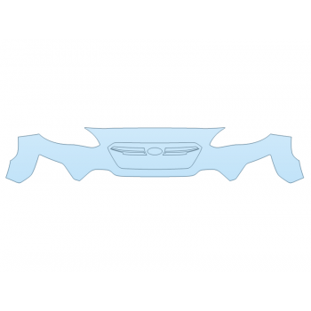 PAINT PROTECTION KIT - 2023 SUBARU CROSSTREK OUTDOOR BUMPER - PRECUT PPF CLEAR BRA WRAP
