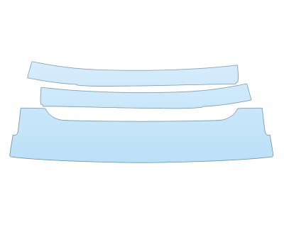 PAINT PROTECTION KIT - 2023 SUBARU CROSSTREK TOURING ROOF PILLARS - PRECUT PPF CLEAR BRA WRAP