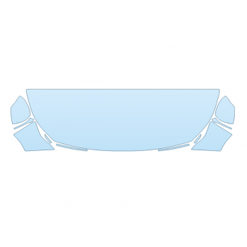 PAINT PROTECTION KIT - 2023 SUBARU OUTBACK CONVENIENCE HOOD FENDERS MIRRORS 24 INCH (WRAPPED EDGES) - PRECUT PPF CLEAR BRA WRAP