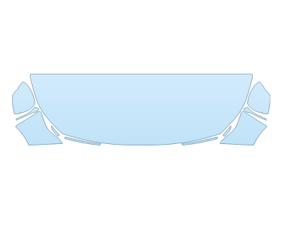 PAINT PROTECTION KIT - 2023 SUBARU OUTBACK CONVENIENCE HOOD FENDERS MIRRORS 24 INCH (WRAPPED EDGES) - PRECUT PPF CLEAR BRA WRAP