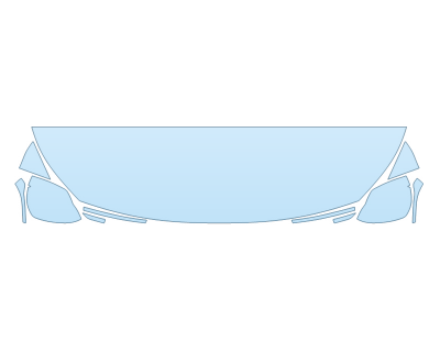 PAINT PROTECTION KIT - 2023 SUBARU OUTBACK OUTDOOR XT HOOD FENDERS MIRRORS 18 INCH (WRAPPED EDGES) - PRECUT PPF CLEAR BRA WRAP