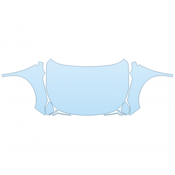 PAINT PROTECTION KIT - 2023 SUBARU OUTBACK PREMIER FULL HOOD FENDERS MIRRORS(WRAPPED EDGES) - PRECUT PPF CLEAR BRA WRAP