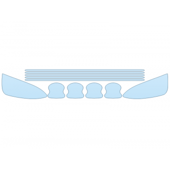 PAINT PROTECTION KIT - 2023 TOYOTA 4RUNNER VENTURE SPECIAL EDITION MIRRORS DOOR CUPS DOOR EDGES - PRECUT PPF CLEAR BRA WRAP