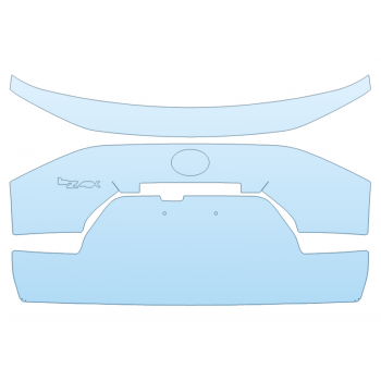 PAINT PROTECTION KIT - 2023 TOYOTA BZ4X LIMITED REAR HATCH - PRECUT PPF CLEAR BRA WRAP