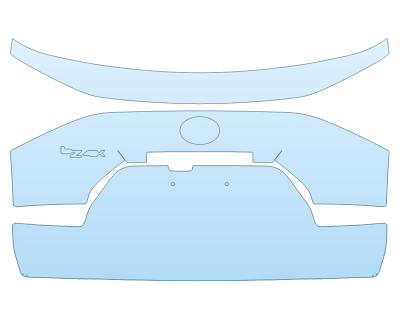 PAINT PROTECTION KIT - 2023 TOYOTA BZ4X LIMITED REAR HATCH - PRECUT PPF CLEAR BRA WRAP