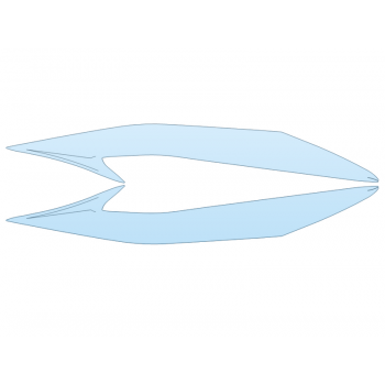 PAINT PROTECTION KIT - 2023 TOYOTA BZ4X XLE HEADLIGHTS - PRECUT PPF CLEAR BRA WRAP