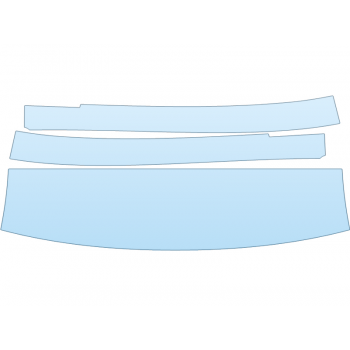 PAINT PROTECTION KIT - 2023 TOYOTA COROLLA HATCHBACK XSE ROOF PILLARS - PRECUT PPF CLEAR BRA WRAP