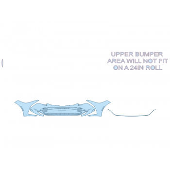 Precut PPF Kit – Clear Bra Paint Protection Film PAINT PROTECTION KIT - 2023 TOYOTA CROWN LIMITED BUMPER (MULTI PIECE) - PRECUT PPF CLEAR BRA WRAP